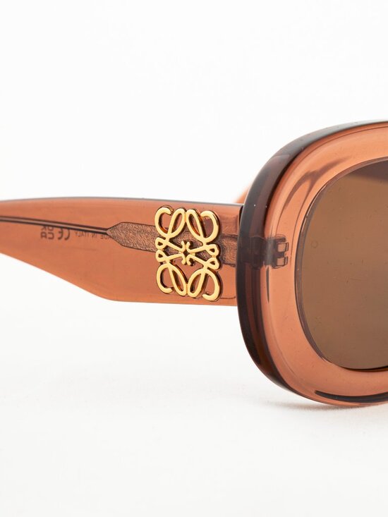 Loewe LW40120U Blush Acetate Anagram Sunglasses - Picture 6 of 9